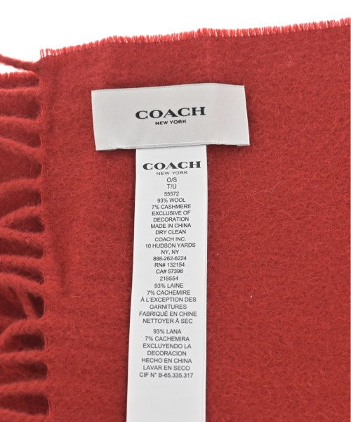 COACH Winter scarves