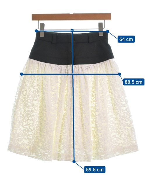 LOUIS VUITTON Knee length skirts