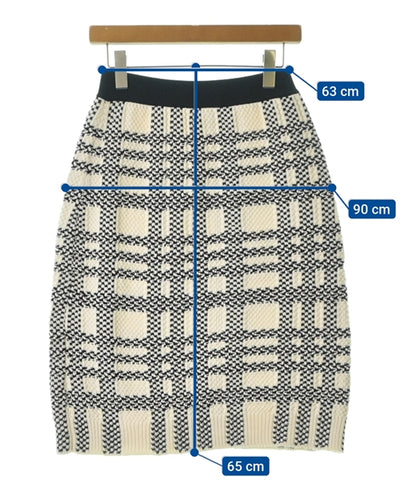 LOUIS VUITTON Knee length skirts