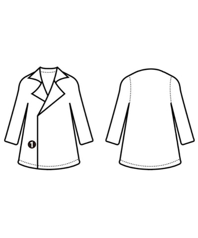 LOUIS VUITTON Pea Coats