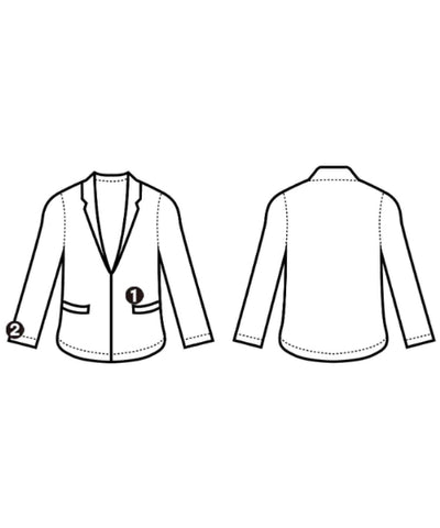 LOUIS VUITTON Casual jackets