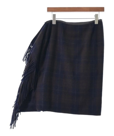 HERMES Knee length skirts