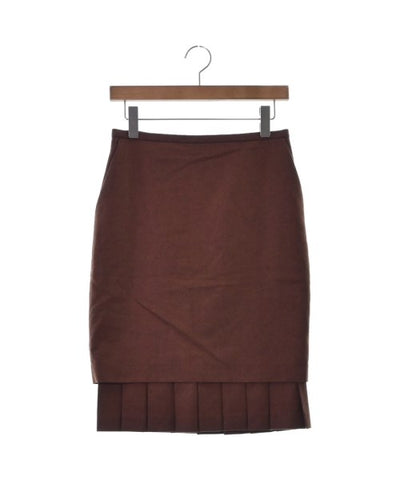 HERMES Knee length skirts