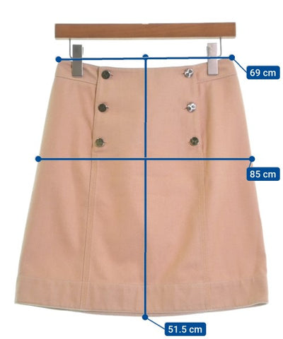 HERMES Knee length skirts