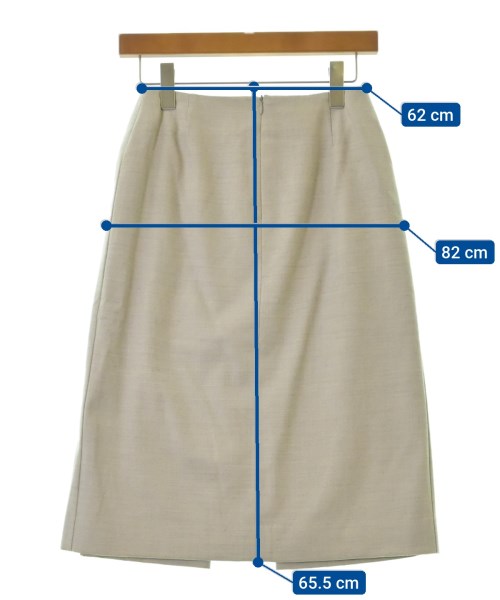 HERMES Knee length skirts