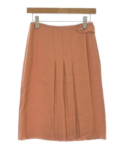 HERMES Knee length skirts