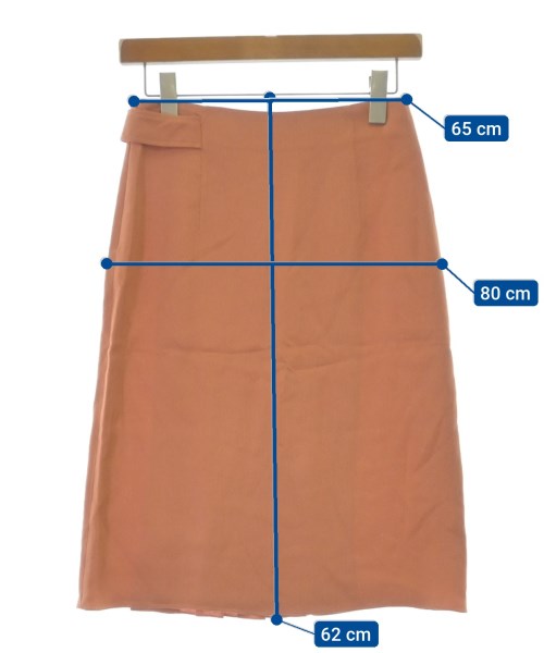 HERMES Knee length skirts