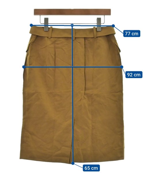 HERMES Knee length skirts