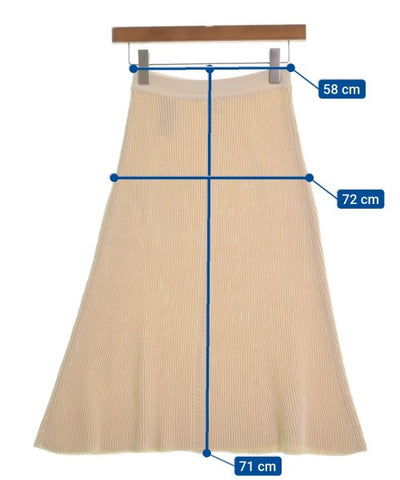 HERMES Knee length skirts