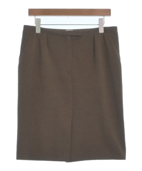 HERMES Knee length skirts