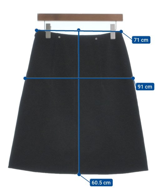 HERMES Knee length skirts