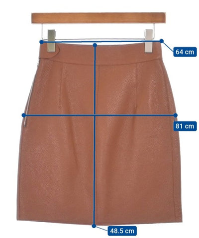 HERMES Knee length skirts
