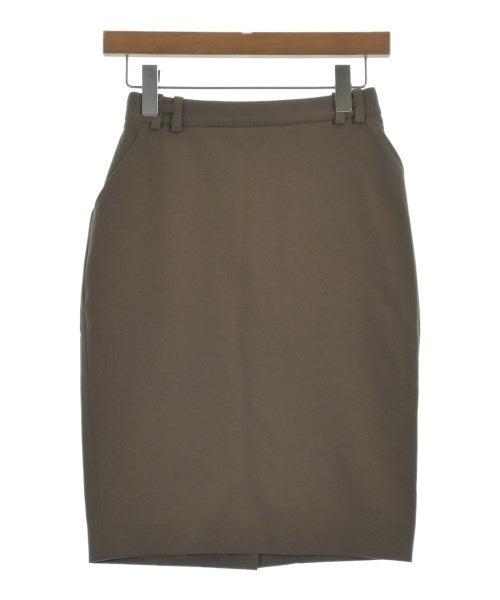 HERMES Knee length skirts