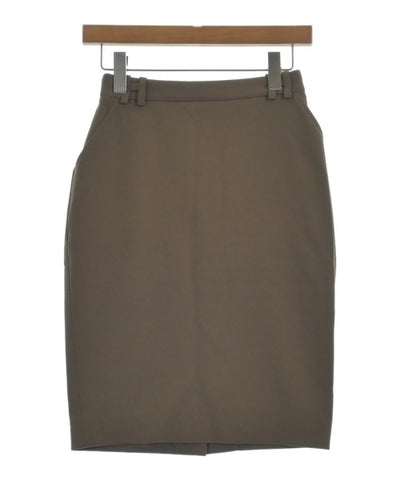HERMES Knee length skirts