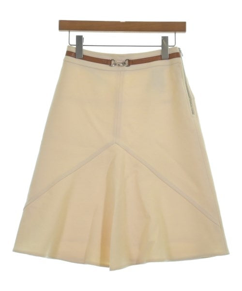 HERMES Knee length skirts