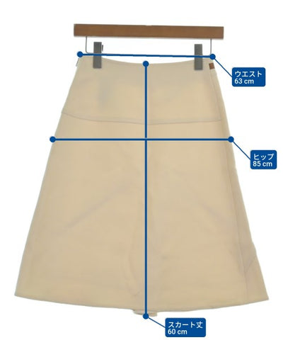 HERMES Knee length skirts