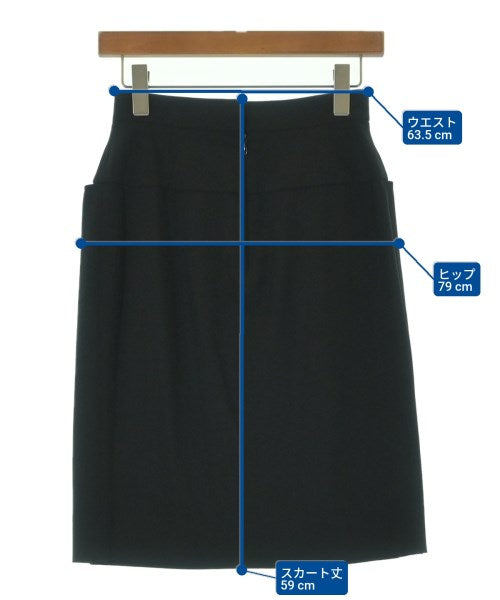 HERMES Knee length skirts