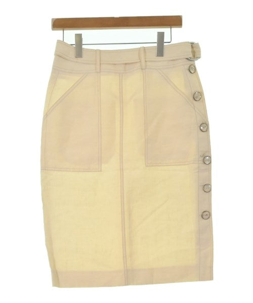 HERMES Knee length skirts