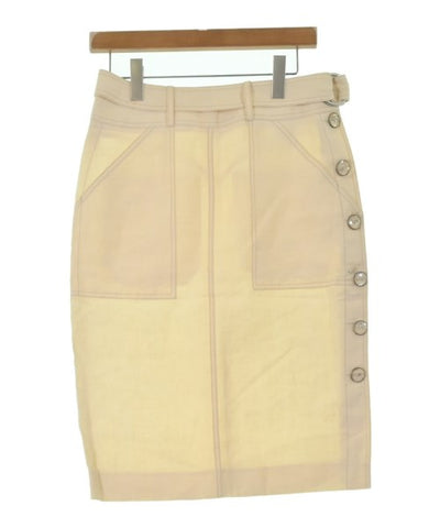 HERMES Knee length skirts