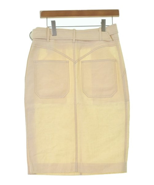 HERMES Knee length skirts