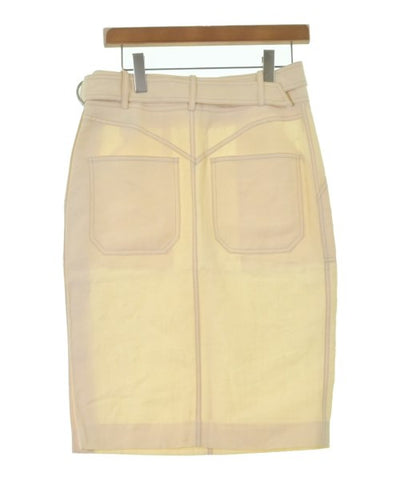 HERMES Knee length skirts
