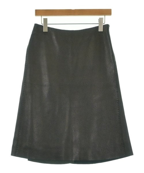 HERMES Knee length skirts