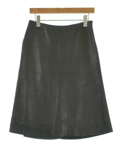 HERMES Knee length skirts