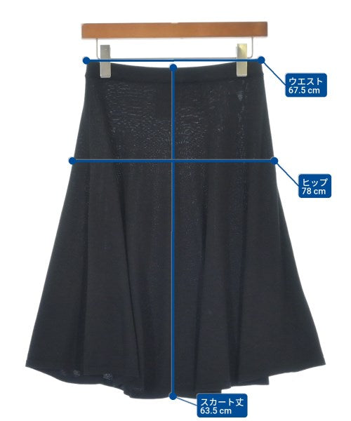 HERMES Knee length skirts