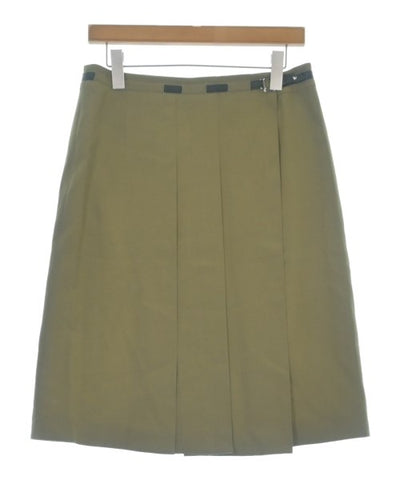 HERMES Knee length skirts