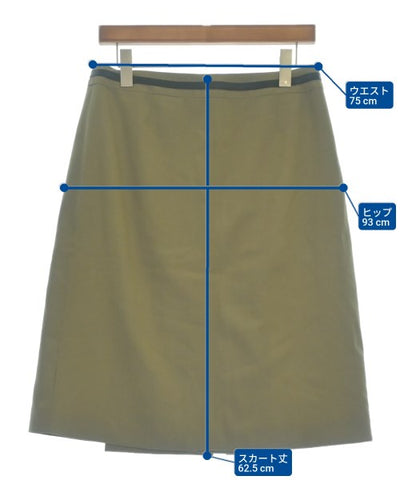 HERMES Knee length skirts