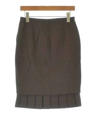 HERMES Knee length skirts