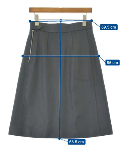 HERMES Knee length skirts