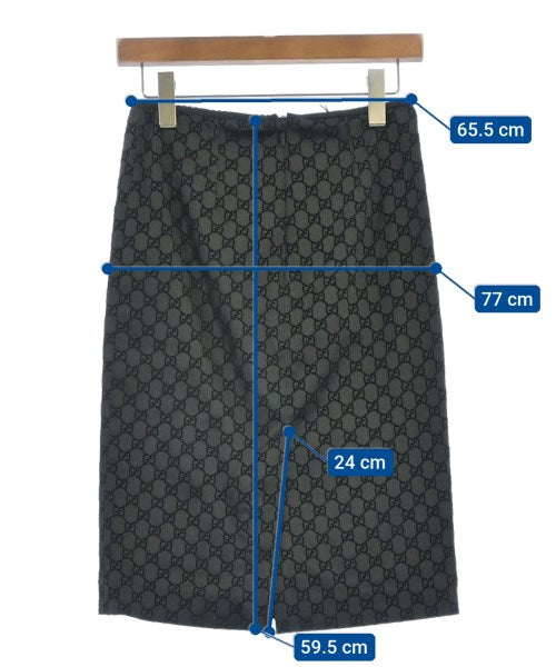 GUCCI Knee length skirts