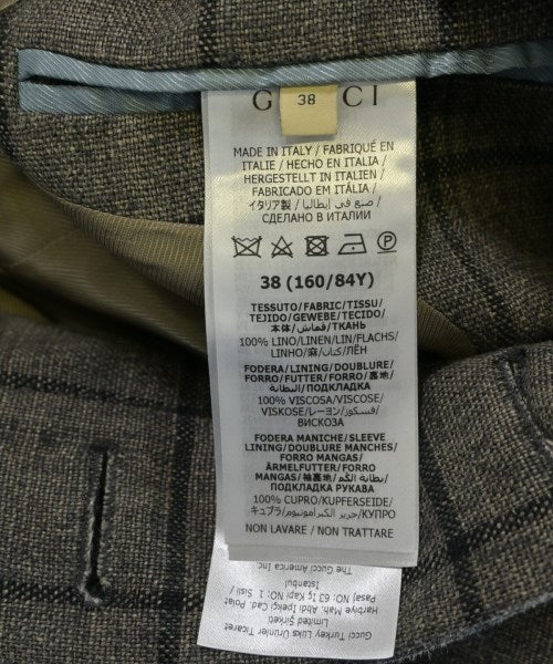 GUCCI Collarless jackets