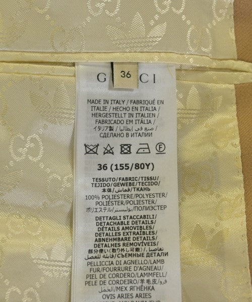 GUCCI Collarless jackets