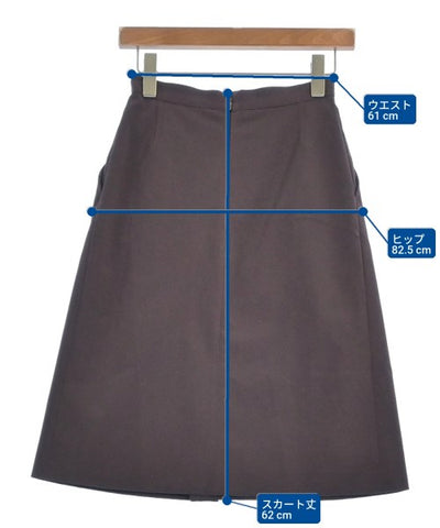 PRADA Knee length skirts