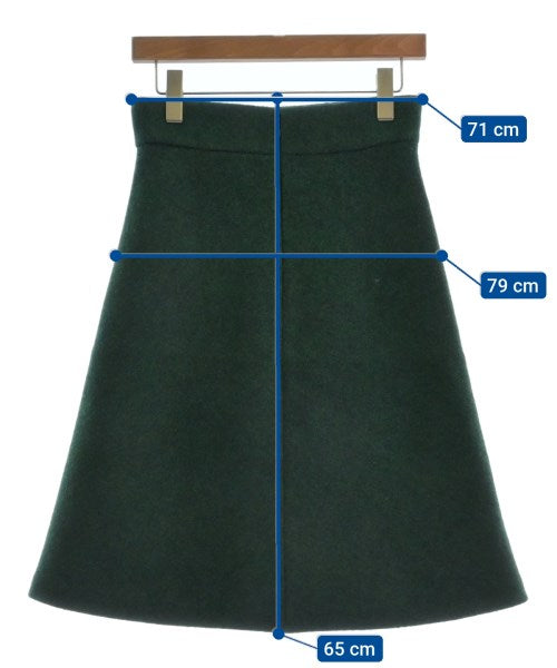 JIL SANDER Knee length skirts