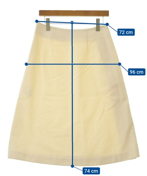 JIL SANDER Knee length skirts