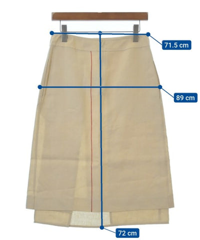 JIL SANDER Knee length skirts