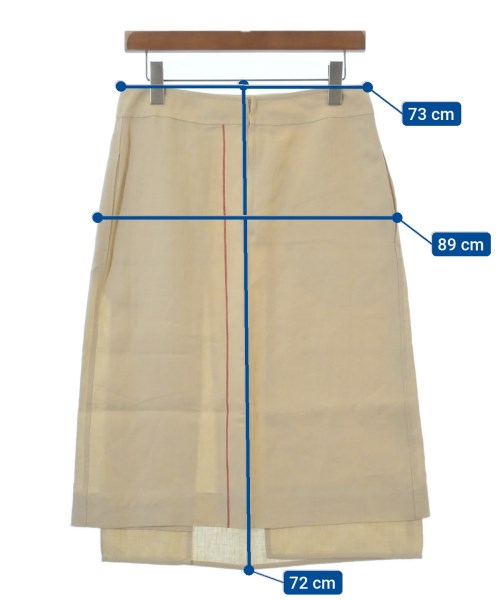 JIL SANDER Knee length skirts
