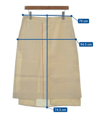 JIL SANDER Knee length skirts