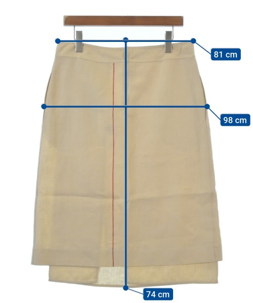 JIL SANDER Knee length skirts