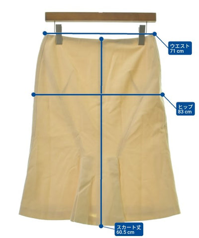 JIL SANDER Knee length skirts