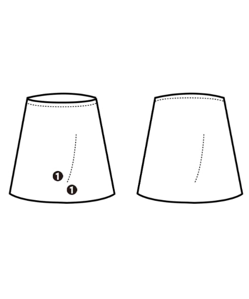 JIL SANDER Knee length skirts