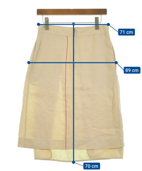JIL SANDER Knee length skirts