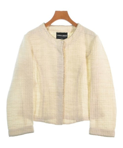 GIORGIO ARMANI Collarless jackets