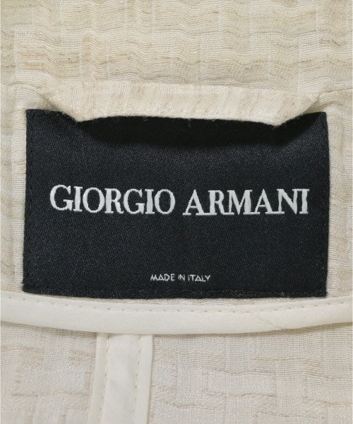 GIORGIO ARMANI Collarless jackets