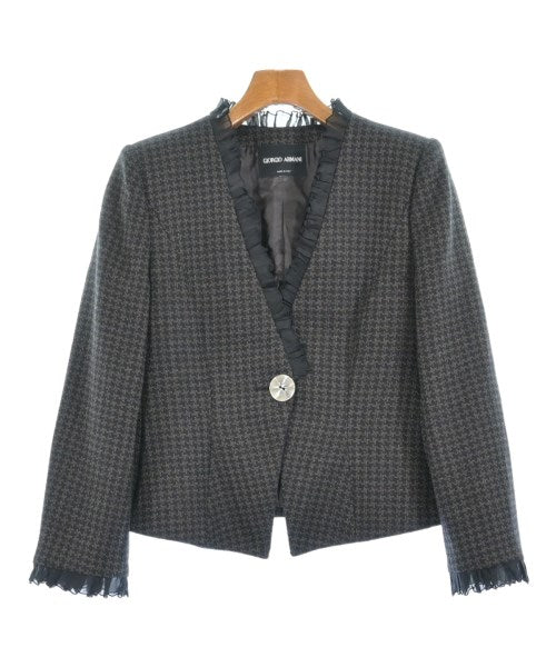 GIORGIO ARMANI Collarless jackets