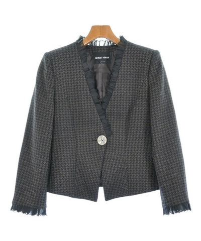 GIORGIO ARMANI Collarless jackets