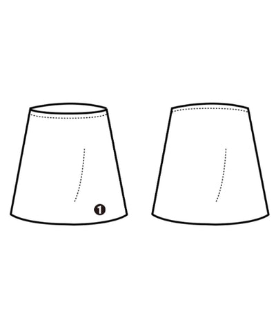 GIORGIO ARMANI Knee length skirts